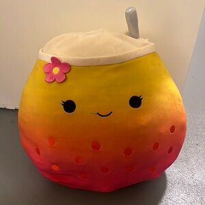 Boba Tea with flower